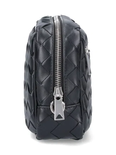 Bottega Veneta Small Pouch With Strap In Black