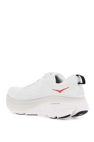Hoka Bondi 8 Running Shoe In White
