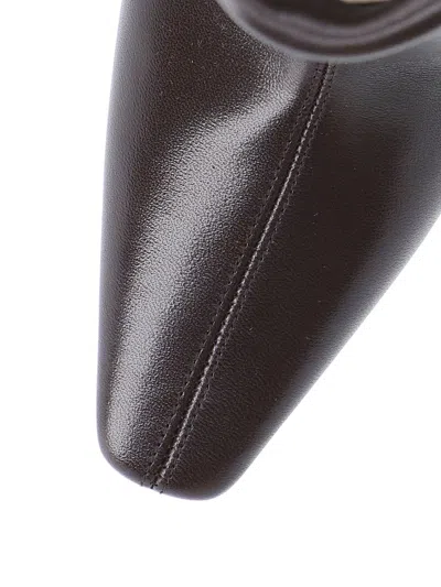Saint Laurent Niki Smooth Leather Ankle Boots Shoes In Black