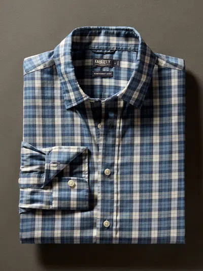 Faherty Movement&trade; Shirt In Seaside Blue Plaid
