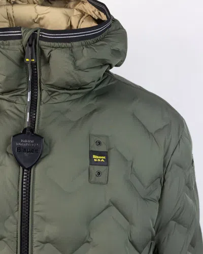 Shop Blauer Usa Jacket In Green