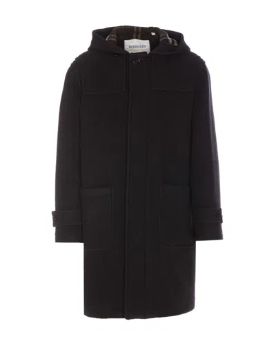 Shop Burberry Coats In Black