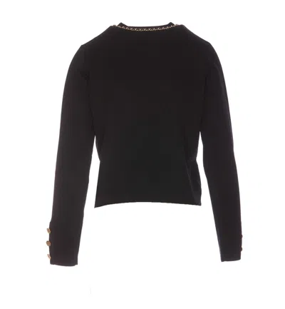 Shop Elisabetta Franchi Sweaters In Black