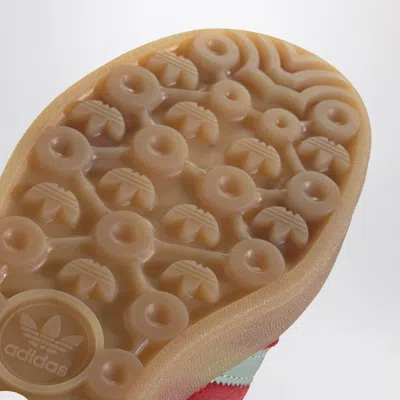 Adidas Originals Gazelle Indoor Velvet Low-top Sneakers In Red