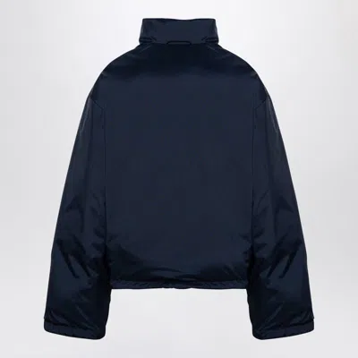 Shop Balenciaga Reversible Down Jacket For Men In Black