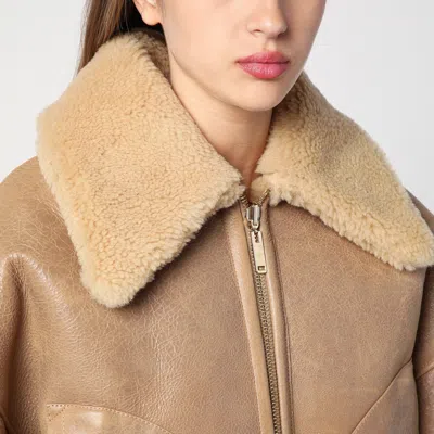 Halfboy Short Aviator Reversible Camel