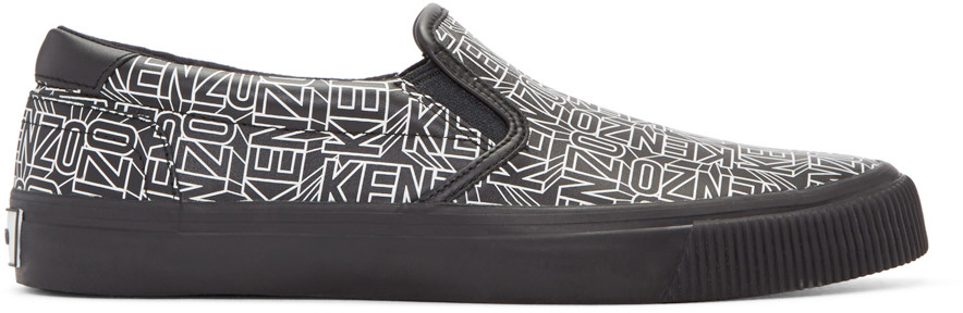 kenzo slip on shoes