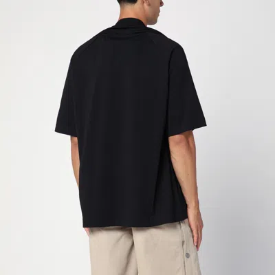Martine Rose Oversized Black T-shirt Celebration With Print