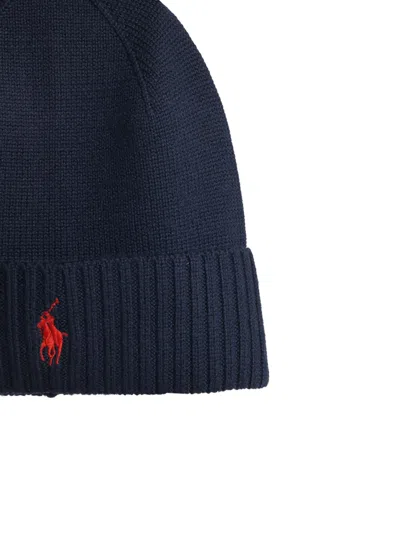 Polo Ralph Lauren Navy Wool Beanie