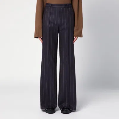 Quelledue Pinstripe Wool-blend Tailored Pants