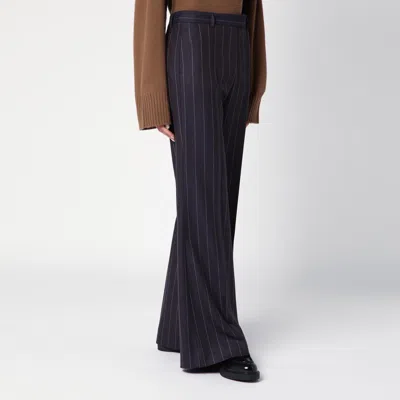 Quelledue Pinstripe Wool-blend Tailored Pants