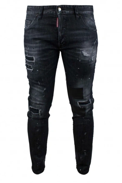 Dsquared2 Men Skater Jean In Black