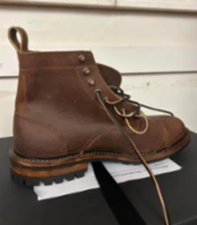 Billy Reid Oak Street X  Trench Boot In Tobacco