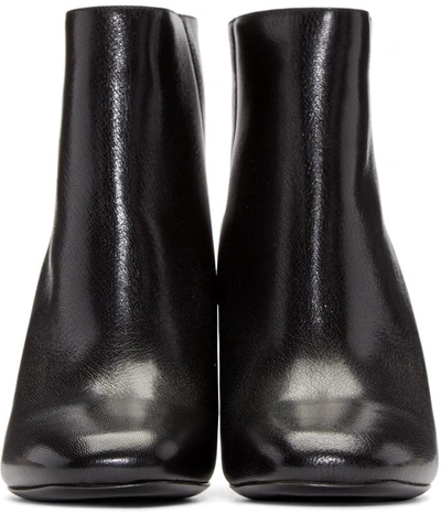 Shop Acne Studios Black Ora Glass Boots
