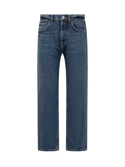 Amish Jeremiah Straight Jeans In Blue