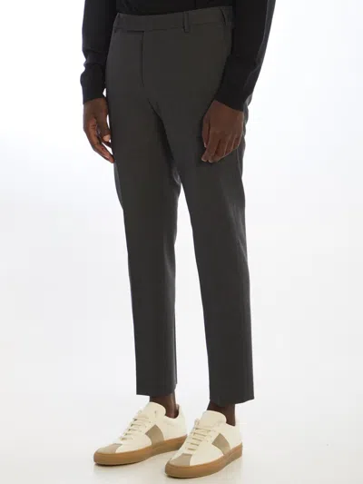 Pt Torino Edge Trousers In Grey