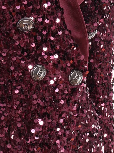 Elisabetta Franchi Special Blazer In Red