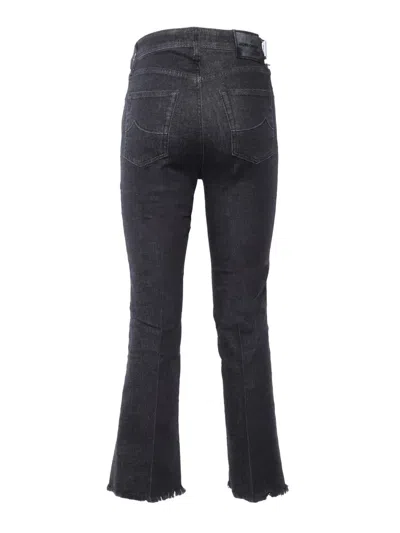 Jacob Cohen Jeans  Woman Color Black In Multicolor
