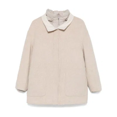 Moorer Natisha Jacket In Beige