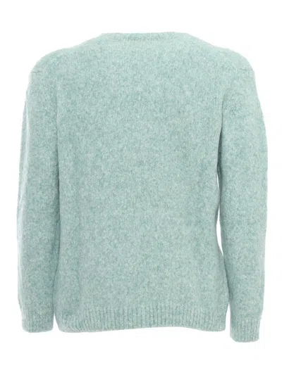 Sette Fili Cashmere Girocoll In Blue