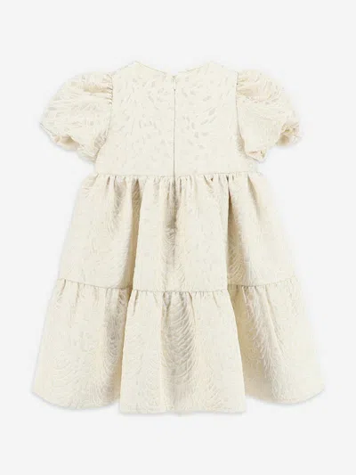 Shop Angel's Face Angels Face Girls Jordan Deco Jacquard Tiered Dress In Gold