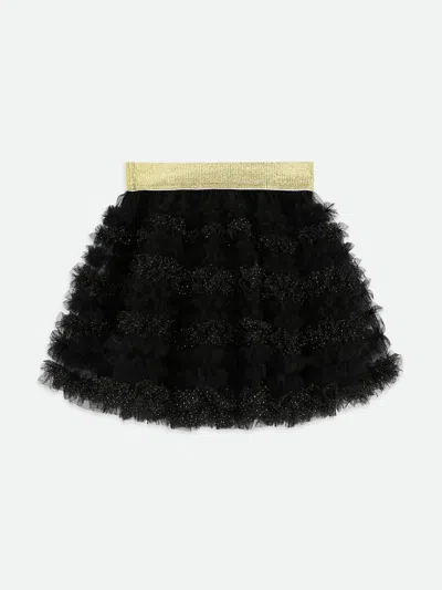 Angel's Face Angels Face Girls Ballroom Ruffle Skirt In Black