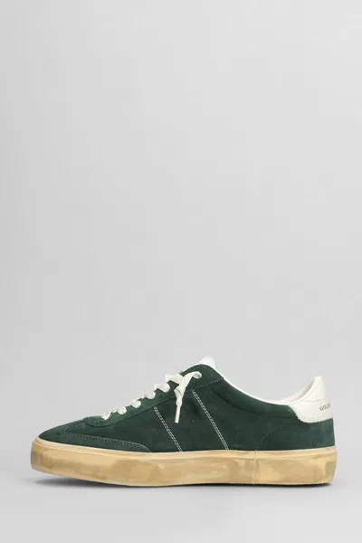 Golden Goose Soul Star Suede Linguetta E Tallone Pelle In Green