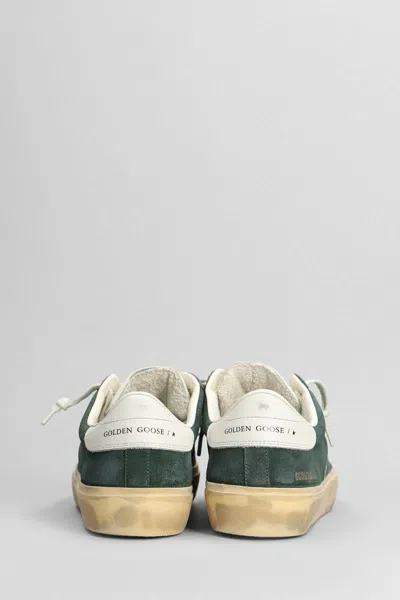 Golden Goose Soul Star Suede Linguetta E Tallone Pelle In Green