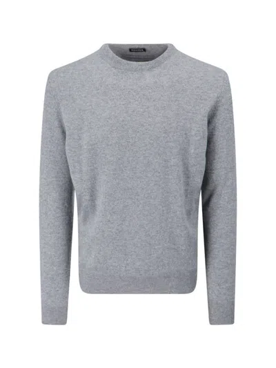 Zegna Oasi Cashmere Man Sweater Grey Size 40 Cashmere In Grey