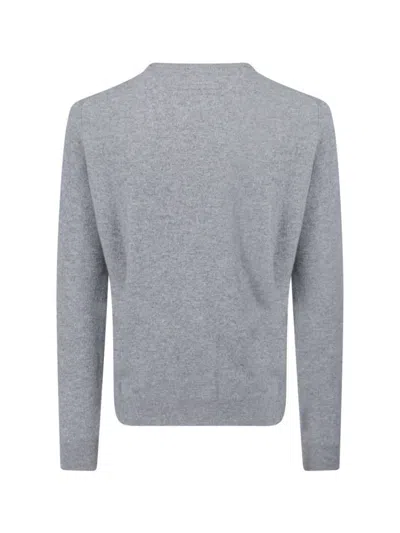 Zegna Oasi Cashmere Man Sweater Grey Size 40 Cashmere In Grey