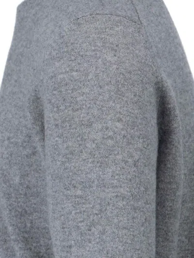 Zegna Oasi Cashmere Man Sweater Grey Size 40 Cashmere In Grey