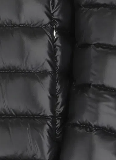 Herno Down Jacket In Ultralight Nylon And Techno Taffeta In Black