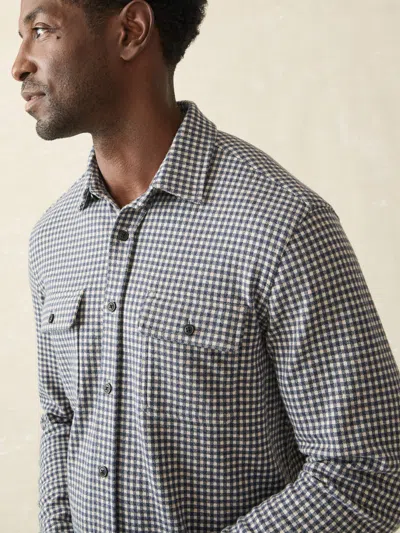 Faherty Legend&trade; Sweater Shirt In Encinitas Gingham