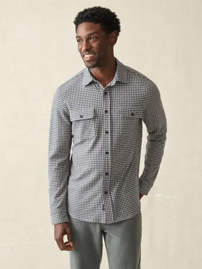 Faherty Legend&trade; Sweater Shirt In Encinitas Gingham