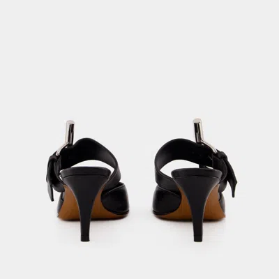 Alexander Mcqueen Mcqueen Birdee Pointed Toe Mule In Black