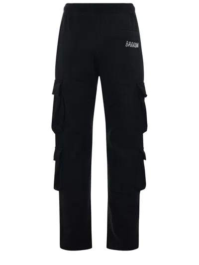 Barrow Cargo Jogging Trousers In Black