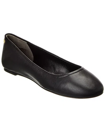 Stuart Weitzman Tammy Ballerinas Aus Leder In Black