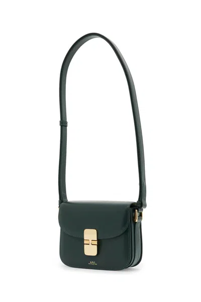 Shop Apc Grace Mini Bag In Green