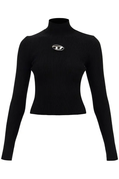 Shop Diesel Long-sleeved T-shirt In Black