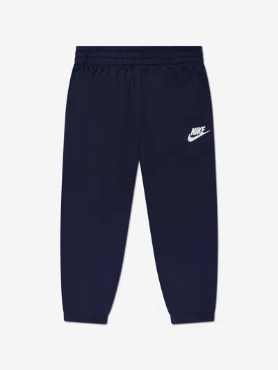Nike Boys Nsw Lifestyle Essentials Tracksuit In Blue