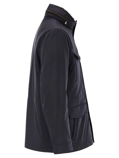 Fedeli Long-sleeved Cotton Jacket