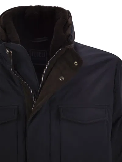 Fedeli Long-sleeved Cotton Jacket