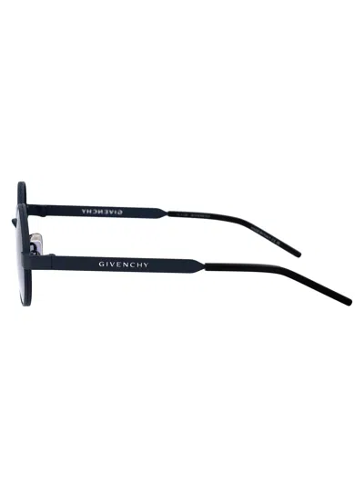 Givenchy Logo-engraved Round-frame Glasses