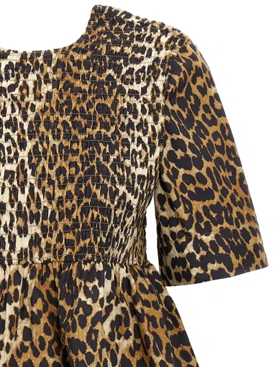 Shop Ganni Leopard Blouse Shirt, Blouse Multicolor