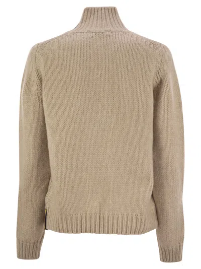 Shop K-way K Way Fuzzy Turtleneck Pullover