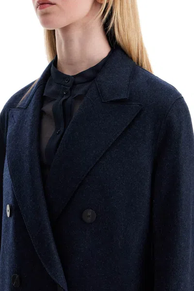 HARRIS WHARF LONDON HARRIS WHARF LONDON DOUBLE-BREASTED CASHMERE COAT WOMEN 