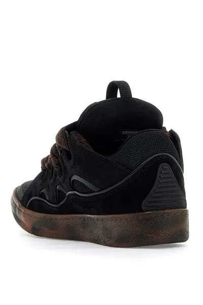 Shop Lanvin Voluminous Shape Women's Sneakers In Black