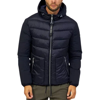 Yes Zee Nylon Men's Jacket In Blue