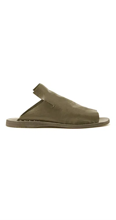 Officine Creative Women's Itaca Nappah Slide In Sea Weed In Multi