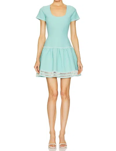 Alexis Lorie Mini Dress In Blue In Blue
